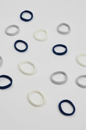 Pack of 18 Seamless Hair Elastics