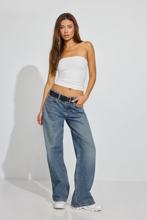 Rosalie Ruched Tube Top