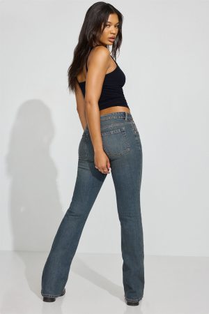 Mid Rise Bootcut Jeans