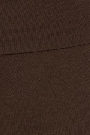 StretchTerry Foldover Pants