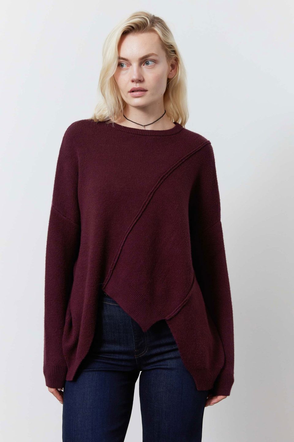 The Asymmetric Pullover Sweater