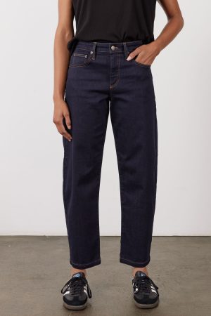The Petite Classic Barrel Leg Jeans