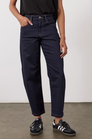 The Petite Classic Barrel Leg Jeans